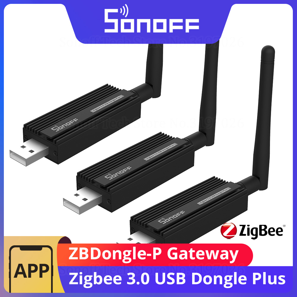 Home Automation Tutorial - SONOFF zigbee gateway 3.0 ZBDongle-P USB