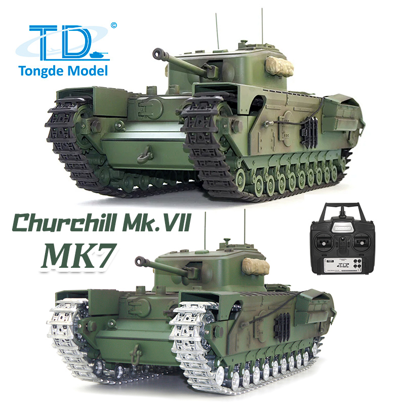 Tongde RC Tank 1/16 Churchill  - Home Automation Tutorial ulasan dan harga