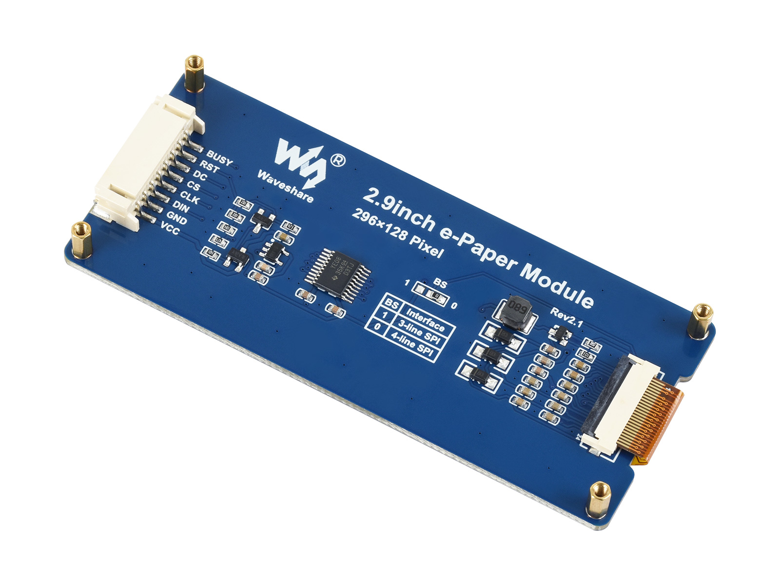 Waveshare 2.9inch E-Paper Disp - Display Epaper 2.9 ulasan dan harga