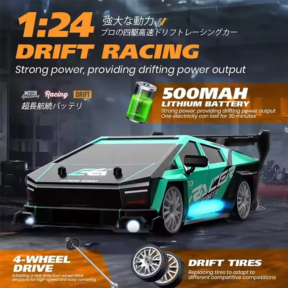 1/24 4WD RC Drift Car 2.4GHz W - Home Automation Tutorial ulasan dan harga